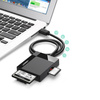 UGREEN CZYTNIK KART USB 3.0: SD/MICRO SD/CF/MS CZARNY