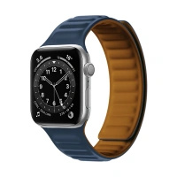 Magnetic Strap pasek do Watch 7/8 41mm magnetyczna opaska bransoleta bransoletka niebieski