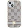 DKNY ETUI HARDCASE DO IPHONE 15 PLUS 14 PLUS 6.7 IML CHECKERED MONO