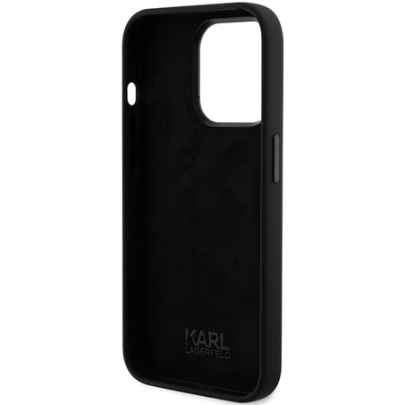 KARL LAGERFELD ETUI SILIKONOWE DO IPHONE 15 PRO 6.1 KARL&CHOUPETTE Z LOGO