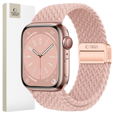 TECH-PROTECT NYLONMAG APPLE WATCH 6 / 7 / 8 / 9 / 10 / SE (40 / 41 / 42 MM) DUSTY ROSE
