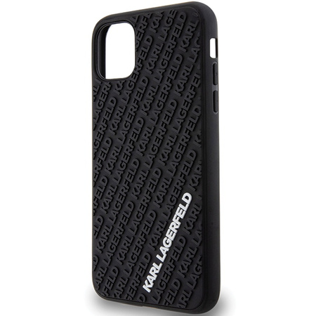 KARL LAGERFELD ETUI HARDCASE DO IPHONE 11 XR 6.1 3D RUBBER MULTI LOGO