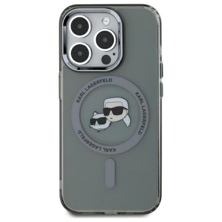 KARL LAGERFELD KLHMP15XHLSKCK ETUI DO IPHONE 15 PRO MAX 6.7 HARDCASE METAL