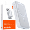 MCDODO POWERBANK BEZPRZEWODOWY 10000MAH 20W INDUKCYJNY + KABEL USB-C DO MAGSAFE IPHONE 12 13 14 15 MINI PLUS PRO MAX BIAŁY