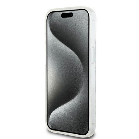 DKNY ETUI HARDCASE DO IPHONE 15 14 13 6.1 Z LOGO LIQUID GLITTER MULTILOGO