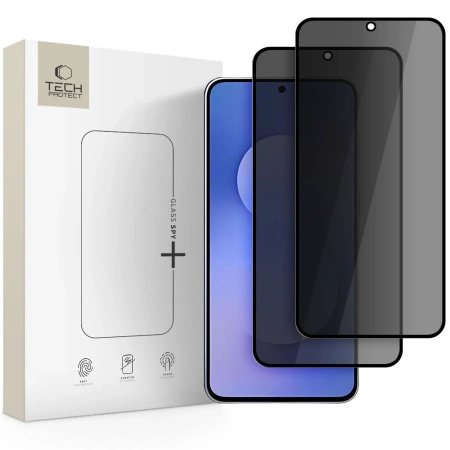 TECH-PROTECT SZKŁO PRYWATYZUJĄCE GLASS SPY+ 2-PACK DO SAMSUNG GALAXY S25