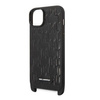 Karl Lagerfeld KLHCP14MSTMMK iPhone 14 Plus 6,7" hardcase czarny/black Monogram Plaque Logo Strap