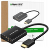 Ugreen kabel przewód adapter HDMI (męski) - VGA (żeński) czarny (MM102)