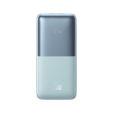 Powerbank Baseus Bipow Pro 10000mAh 20W niebieski z kablem USB Typu A - USB Typu C 3A 0.3m (PPBD040203)
