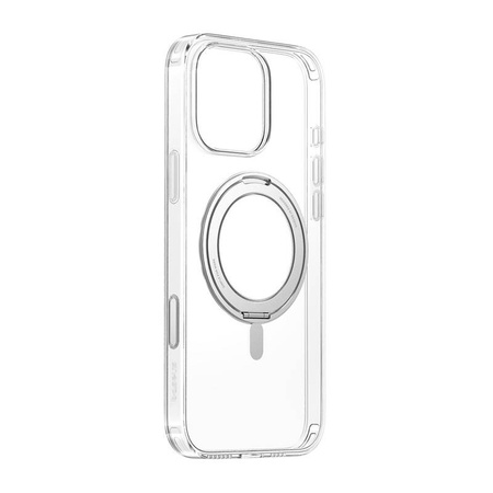 BASEUS CASE MAGNETYCZNE 360° DO IPHONE 16 PRO Z PRZEZROCZYSTYM STOJAKIEM