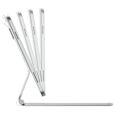 Etui Typecase Edge z klawiaturą do iPad  11" (A16) 2025 / iPad 10.9" 2022 biały