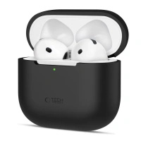 TECH-PROTECT POKROWIEC DO AIRPODS 4 SILIKONOWE Z OCHRONĄ PRZED