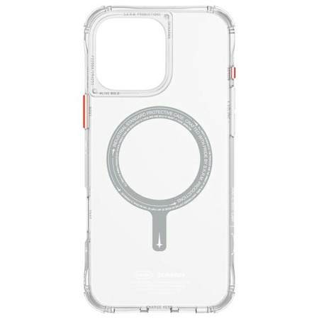 Skinarma etui Saido iPhone 16 Pro Max    6.9 Magnetic Charging przezroczysty/clear
