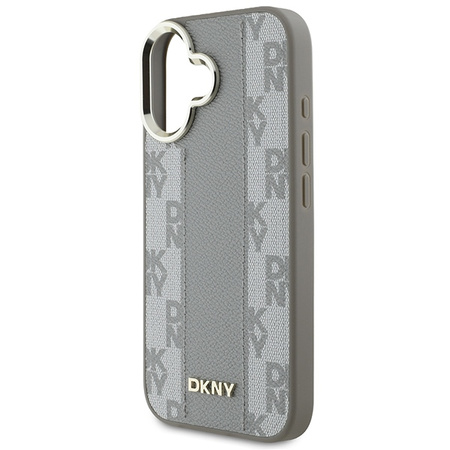 DKNY ETUI CASE DO IPHONE 16 6.1 DO MAGSAFE CHECKERED PATTERN HARDCASE