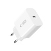 TECH-PROTECT ŁADOWARKA NC20W PD20W 1-PORT DO TELEFONÓW + KABEL TYPE-C BIAŁY