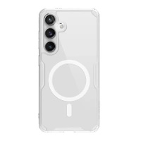Etui Nillkin Nature Pro pancerne z magnetycznym ringiem do Samsung Galaxy S24+ - białe