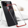 Clear Color case żelowy pokrowiec etui z metaliczną ramką Samsung Galaxy A52s 5G / A52 5G / A52 4G czarny