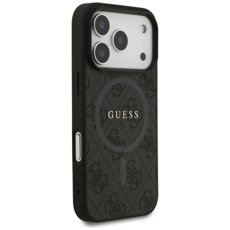 GUESS ETUI 4G RING CLASSIC LOGO DO IPHONE 17 PRO Z MAGNETYCZNYM
