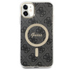 Etui Guess GUHMN61H4STK na iPhone 11 - czarne 4G MagSafe