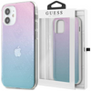 Guess GUHCP12S3D4GGBP iPhone 12 mini 5,4" niebiesko-różowy/blue&pink hardcase 4G 3D Pattern Collection