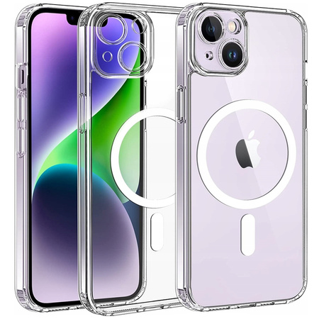 CO2 ETUI MAGNETYCZNE CLEAR CASE WZMOCNIONE DO MAGSAFE IPHONE 14 PLUS
