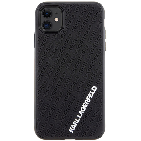 KARL LAGERFELD ETUI HARDCASE DO IPHONE 11 XR 6.1 3D RUBBER MULTI LOGO