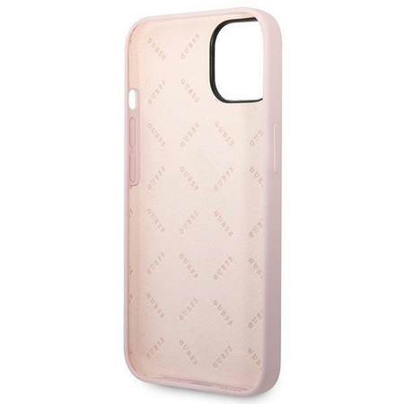 Guess GUHCP14MSLTGU iPhone 14 Plus 6,7" fioletowy/purple hardcase Silicone Triangle