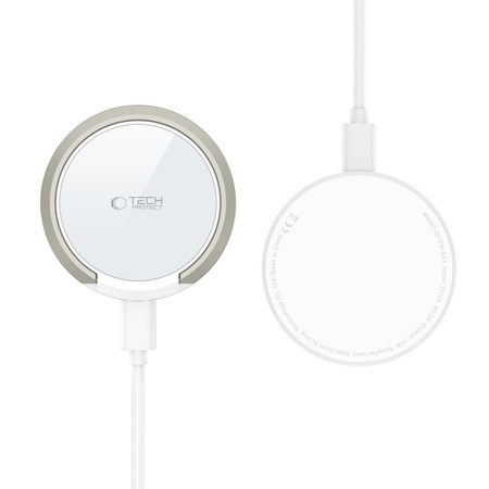 TECH-PROTECT QI15W-A33 ŁADOWARKA MAGNETYCZNA DO MAGSAFE IPHONE 13 14 15 15W