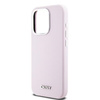 DKNY HARDCASE DO IPHONE 15 PRO DO MAGSAFE LIQUID SILICONE SMALL METAL LOGO