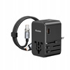 MCDODO 2W1 ŁADOWARKA ADAPTER PODRÓŻNY PRZEJŚCIÓWKA UK EU US 100W KABEL 1M