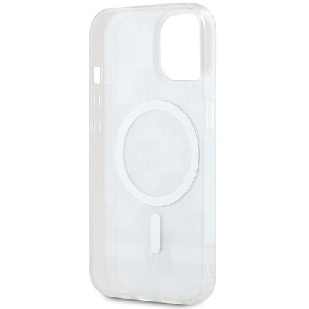 DKNY ETUI HARDCASE DO IPHONE 15 14 13 6.1 DO MAGSAFE CHECKERED MONO STRIPE