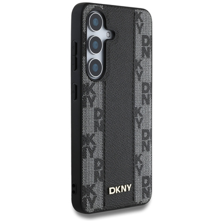 DKNY ETUI DO MAGSAFE DO SAMSUNG GALAXY S25 LEATHER CHECKERED PATTERN