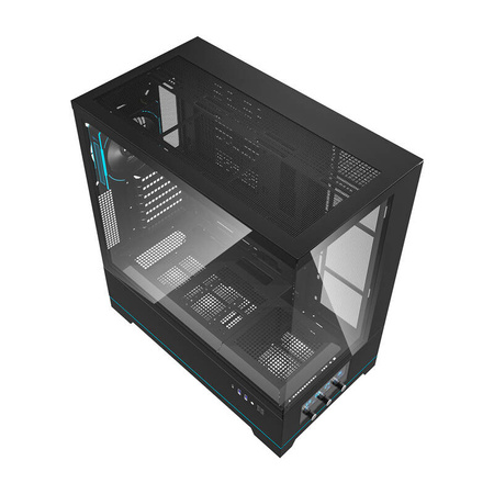 DARKFLASH OBUDAWA KOMPUTEROWA DY451 PRO DO PC Z WENTYLATOREM I EFEKTYWNYM