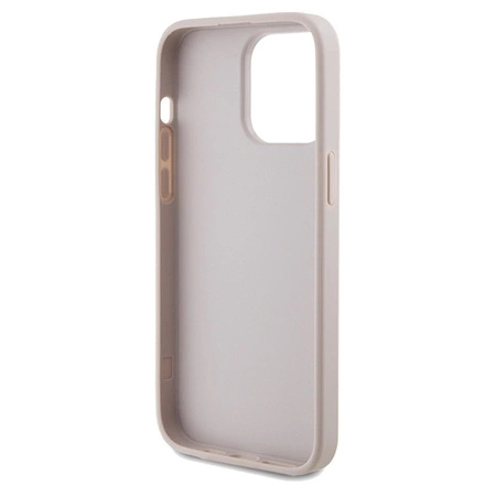 Etui Guess 4G Stripe Collection na iPhone 14 Pro - różowe