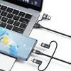USAMS ZESTAW KABLI 6W1 U85 2XUSB-C MICRO USB DO LIGHTNING DO TELEFONÓW 100W