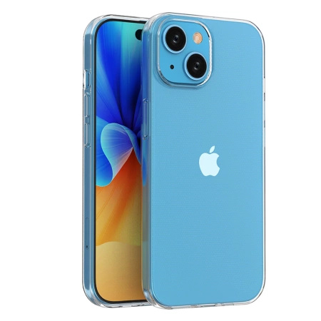 Elastyczne etui Ultra Clear do iPhone 15 - przezroczyste