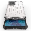 HURTEL POKROWIEC OCHRONNY DO SAMSUNG GALAXY A73 HONEYCOMB Z ŻELOWĄ RAMKĄ