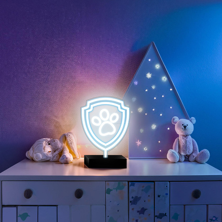 Neon LED na podstawce Psi Patrol - Łapa OW-120246