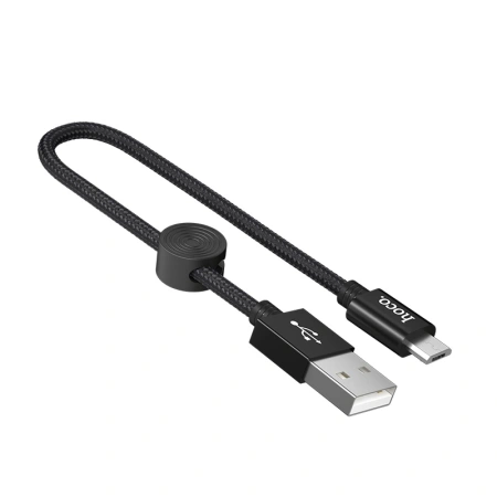 HOCO kabel X35 Micro USB 3.1A 0.25M Czarny