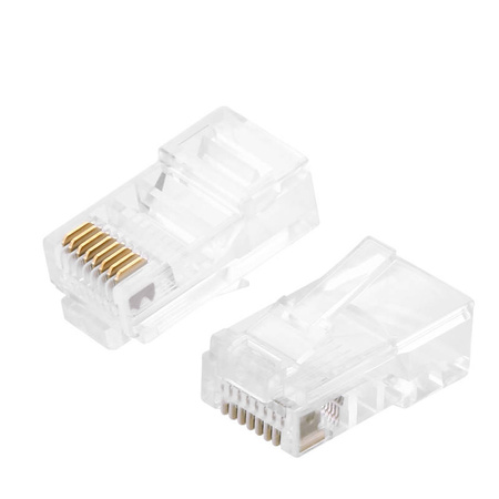 UGREEN WTYCZKA RJ45 8P/8C DO KABLI ETHERNET CAT5 CAT5E 100SZT UTP