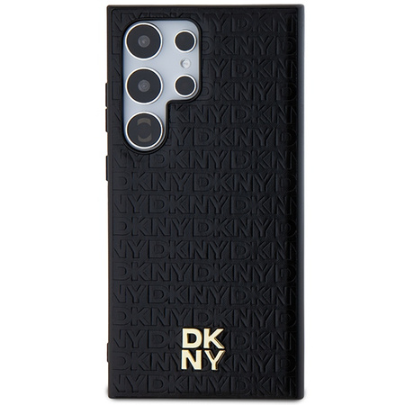 DKNY CASE DO SAMSUNG S24 ULTRA S928 LEATHER PATTERN DO MAGSAFE LOGO