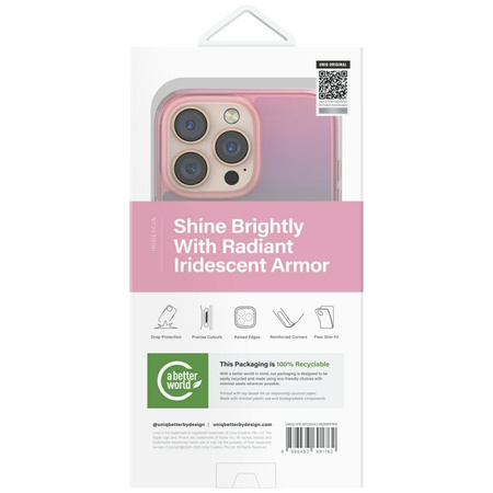 UNIQ ETUI IRIDESCIA DO IPHONE 16 PRO MAX MAGCLICK CHARGING OCHRONA