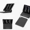 Etui Dux Ducis Keyboard (MK Series) z klawiaturą Bluetooth na iPad Pro 11 2024 - czarna