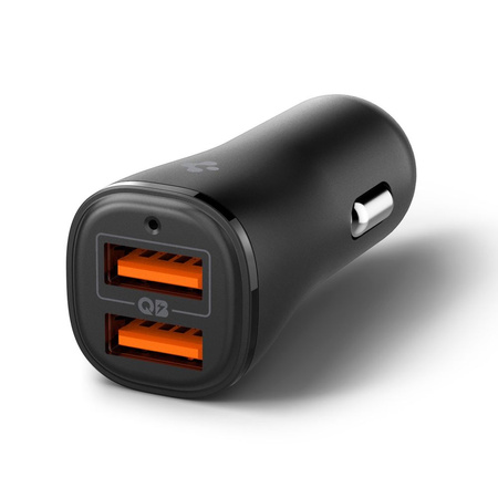 SPIGEN ESSENTIAL EV302 ŁADOWARKA SAMOCHODOWA 2-PORTOWA 30W DO TELEFONÓW