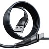 Joyroom kabel USB - Lightning do ładowania / transmisji danych 3A 1m czarny (S-1030M12)