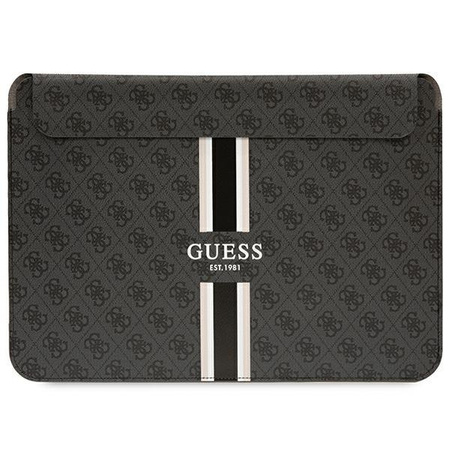 Etui Guess GUCS14P4RPSK 14" czarny/ black 4G Printed Stripes