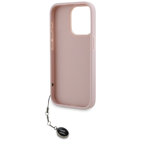 KARL LAGERFELD ETUI DO IPHONE 15 PRO MAX 6.7 SAFFIANO Z RHINESTONES I CHARM