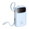 BASEUS POWERBANK QPOW 2 10000MAH 30W 2XUSB-C DO TELEFONÓW SZYBKIE ŁADOWANIE