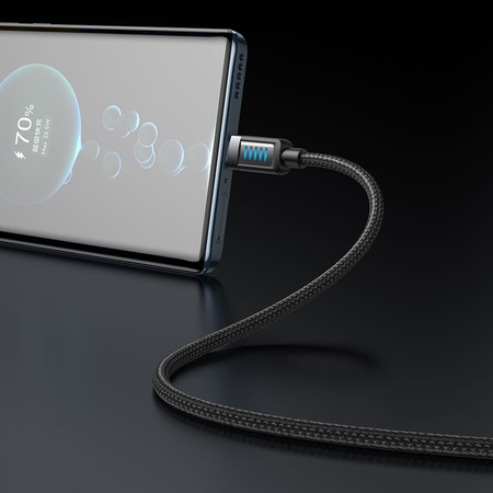 MCDODO KABEL USB-A USB-C SZYBKIE ŁADOWANIE USB TYP C PD 100W 6A 1,2M LED