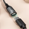 DUDAO ADAPTER USB-C DO TELEFONÓW ANDROID 2W1 ZŁĄCZE TYP C SZYBKA ŁADOWARKA